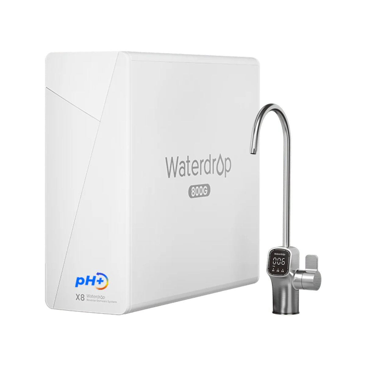 Waterdrop X8 Reverse Osmosis System Undersink - Alkaline RO System - Studio Image