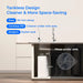 Waterdrop X8 Reverse Osmosis System Undersink - Tankless Design - Cleaner and More Space Saving