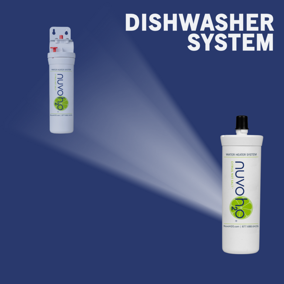 nuvoH2O Dishwasher System Cartridge Replacement Dishwasher System Small and Large Image