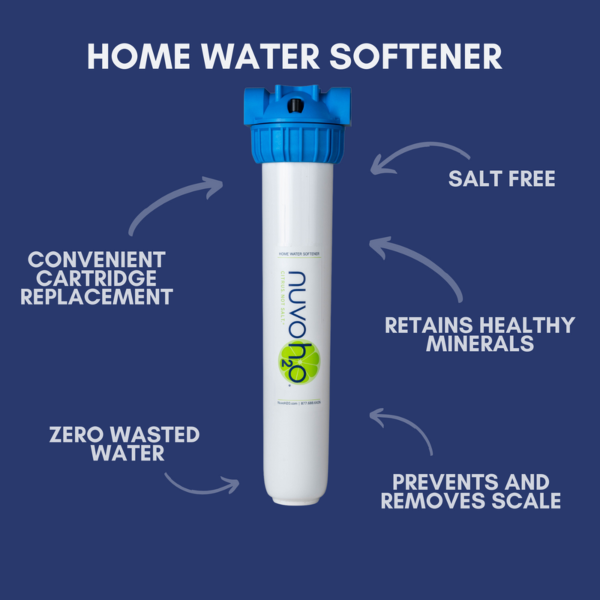 nuvoH2O Home Water Softener System Diagram Home Water Softener