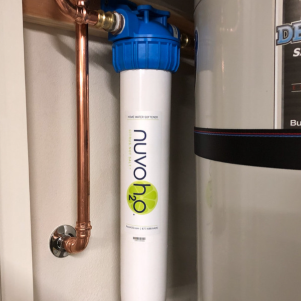 nuvoH2O Home Water Softener System Home Installation