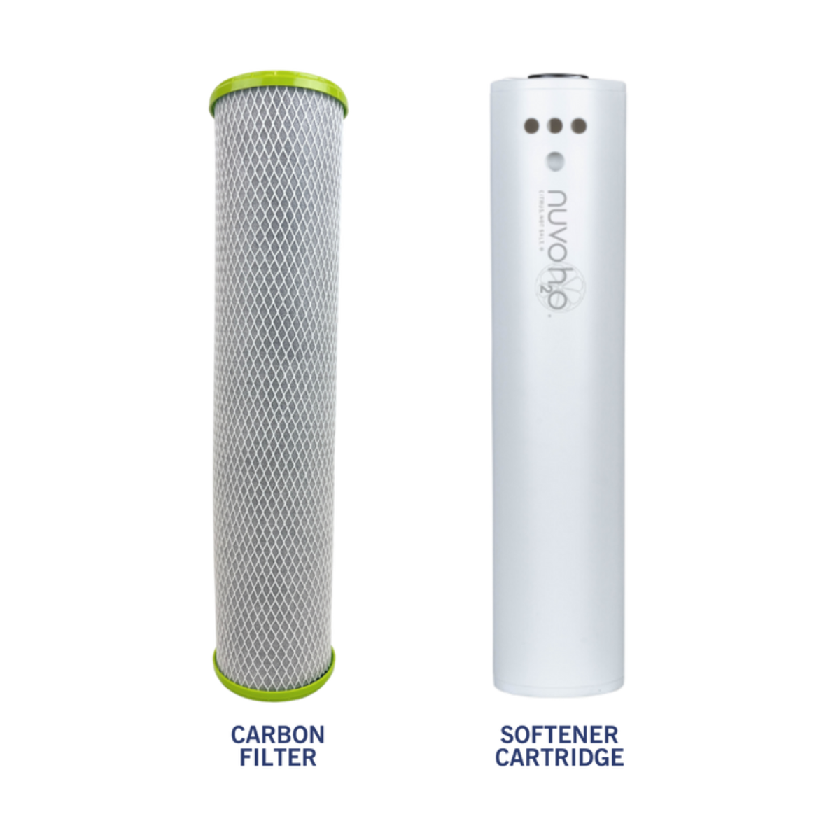 nuvoH2O Manor Duo System Cartridge and Taste Filter Carbon Filter and Softener Cartridge