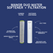 nuvoH2O Manor Duo System Cartridge and Taste Filter Diagram