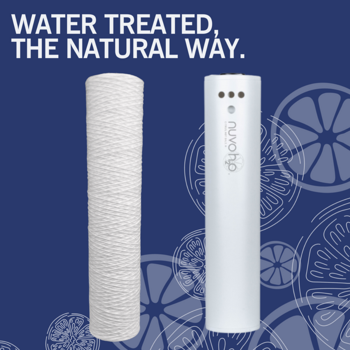 nuvoH2O Manor Duo System Replacement Cartridge + Sediment Water Treated The Natural Way