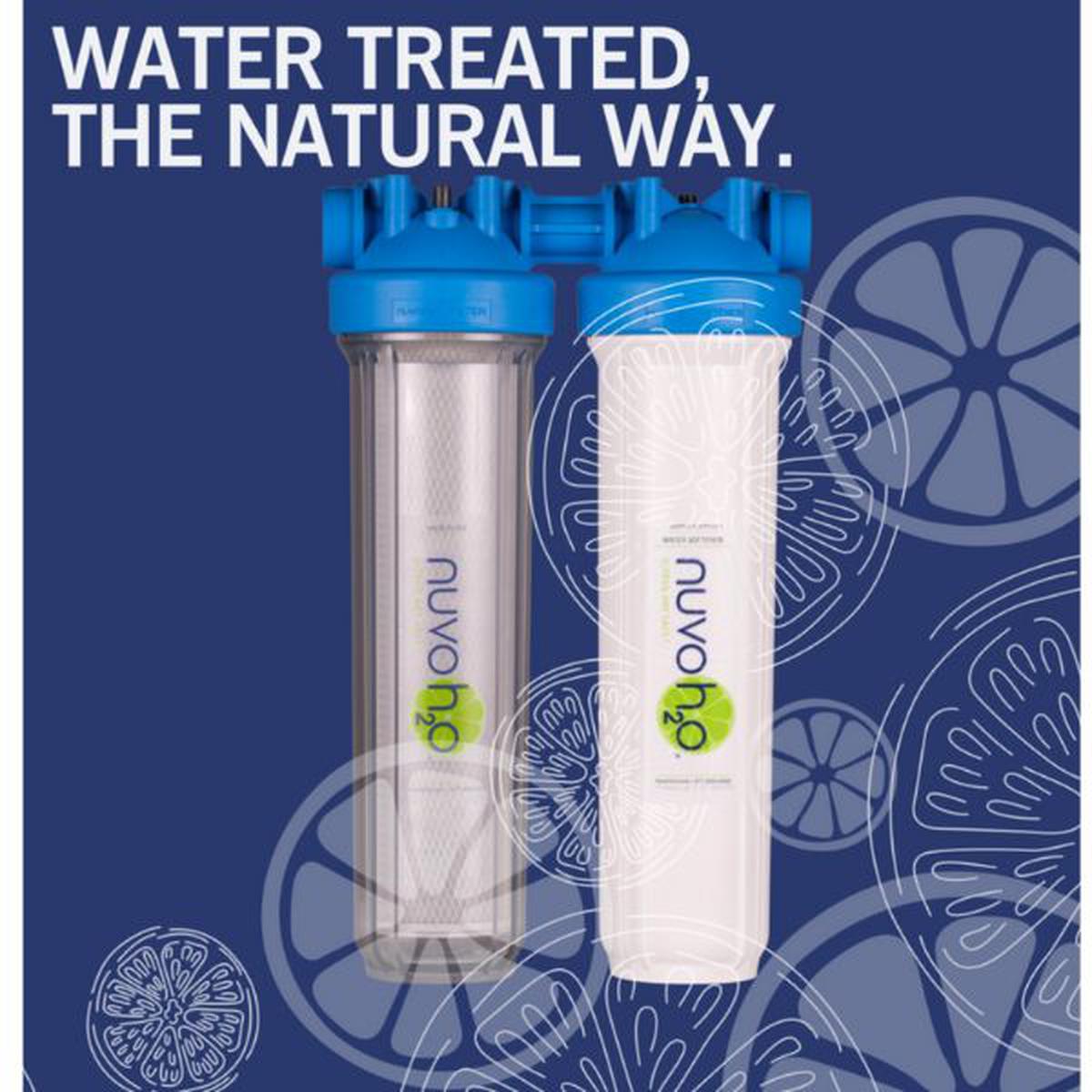 nuvoH2O Manor Duo Water Softener Plus Filtration System Water Treated The Natural Way