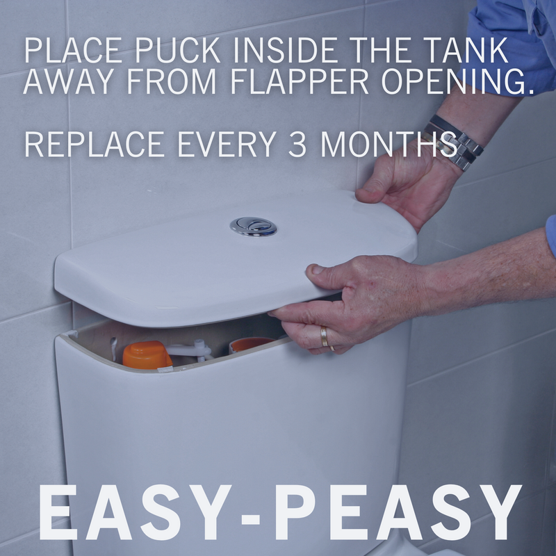 nuvoH2O Toilet Scale Preventer Puck Easy Peasy