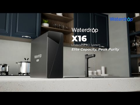 Waterdrop X Series Undersink Reverse Osmosis System, X16